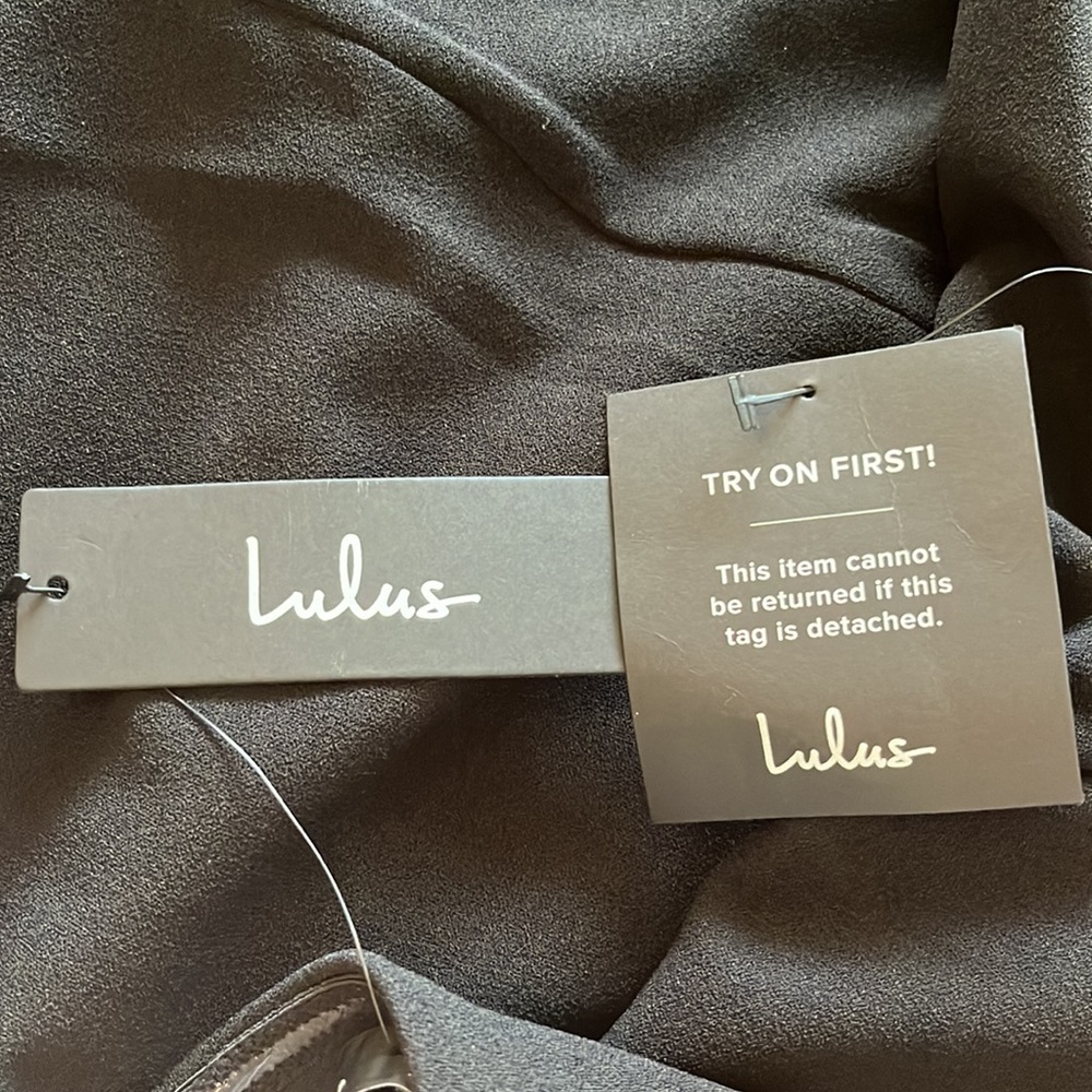 Lulus Black Dress - Picture 7 of 7